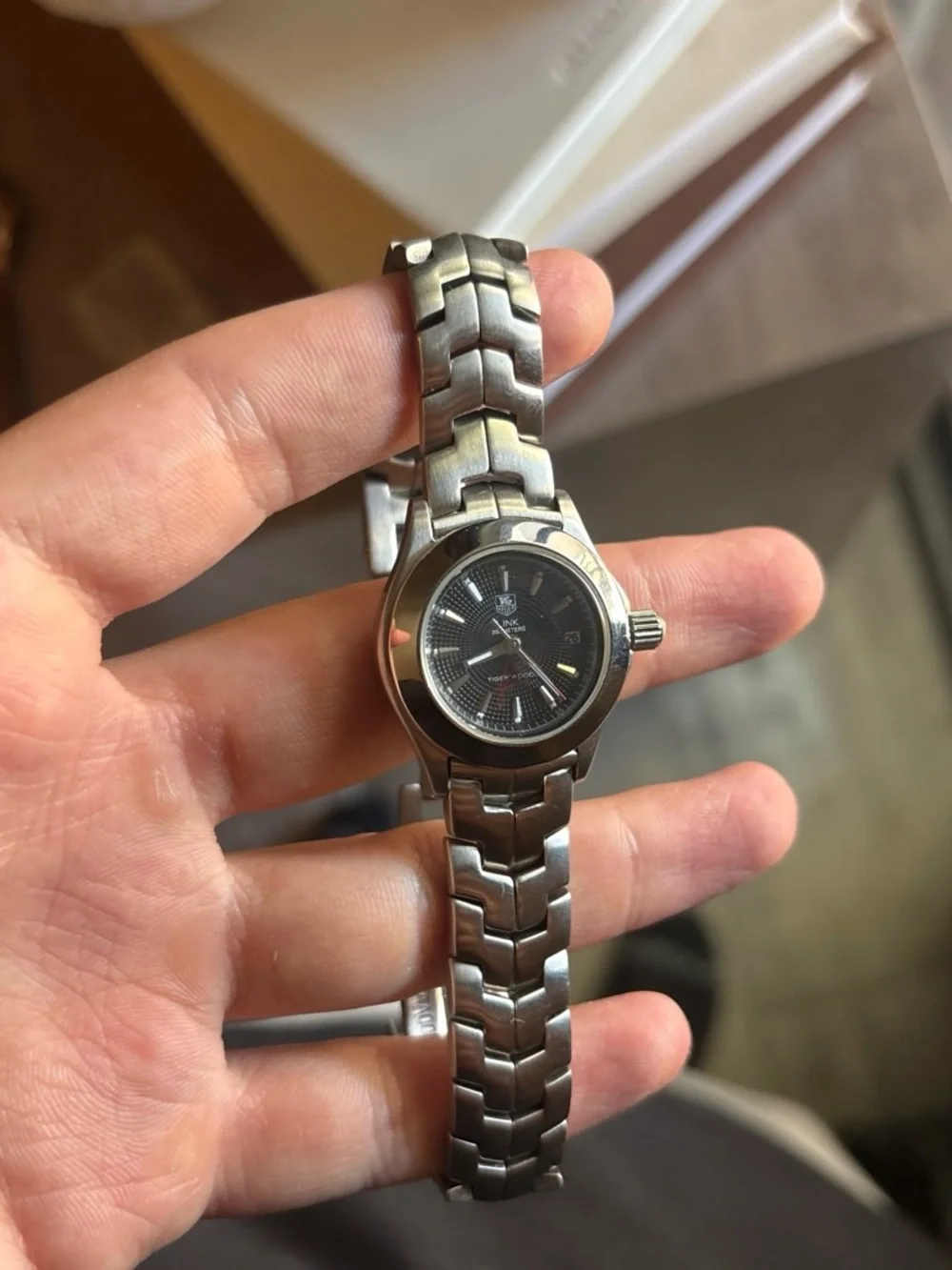Tag Heuer case steel